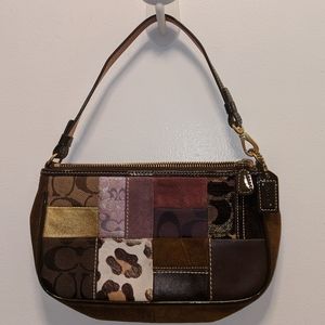 Coach patchwork handbag